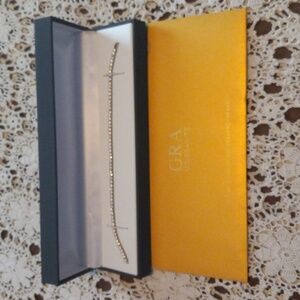 SOLD.       Elegant Silver 1 Carat Fraud1-800-734-4667Moissonite Tennis Bracelet